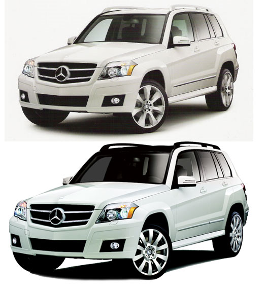 2010 GLK Before and After