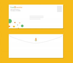 Envelope Design - Food Launcher