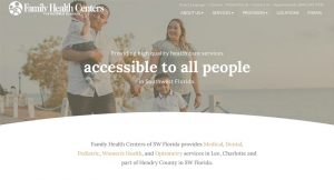 Website Design - Family Health Center of Southwest Florida