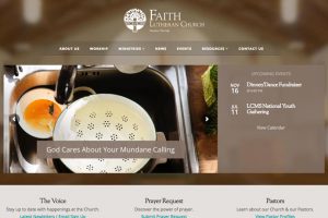 Faith Lutheran Naples Web Design