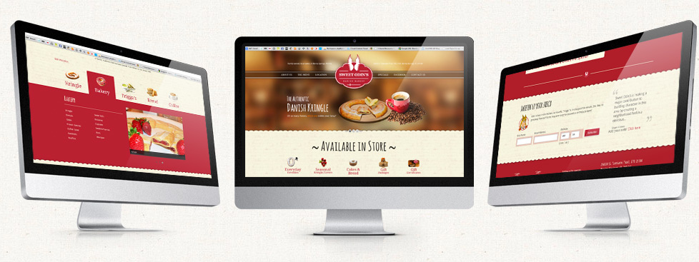 Web design - Sweet Odin's